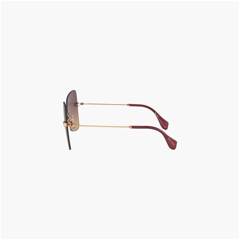 miu miu maniere|Amarena Shaded Lenses Miu Miu Manière eyewear .